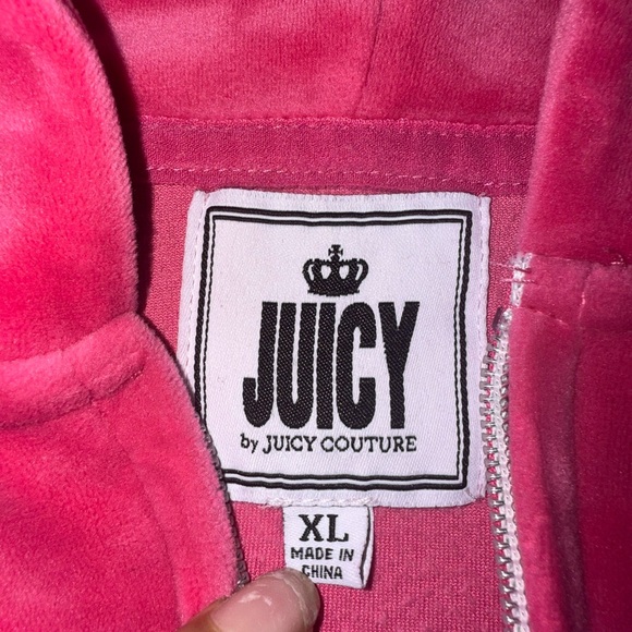 Juicy Couture Fuchsia Velour Jacket - Picture 4 of 7